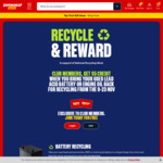 $5 Credit for Recycling Used Engine Oil Or Lead Acid Battery (Club Members) @ Supercheap Auto
