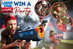 Win a Laser Tag Rental Prize Pack (Worth $550) from Mum Central