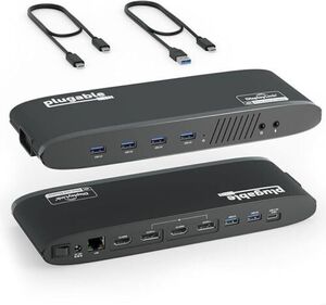 Plugable USB 3.0 Dual 4K Display Horizontal Docking Station UD-6950H $39.99 (RRP $213) + $10.60 Shipping @ Vinnies Victoria eBay