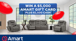 Win a $5,000 Amart Gift Card and $2,500 Cash from Nova Entertainment [Excludes ACT/NT/TAS]