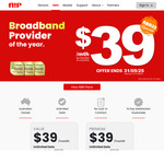 NBN 25/10Mbps $39/Month for 6 Months (New Customers Only, Ongoing $57.90/Month)  @ Flip Connect via WhistleOut