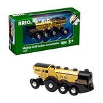 BRIO Mighty Gold Action Locomotive Toy $37.93 (RRP $69.99) + Delivery ($0 with Prime/ $59 Spend) @ Amazon AU