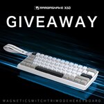 Win a MAMBASNAKE X60 HE Mechanical Wireless Gaming Keyboard from Attack Shark