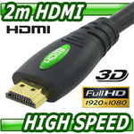 2m HDMI Cable v1.4 @ $2.37, 3m @ $4.87, 5m @ $6.87, 10m @ $17.87, Aus Free Post, Selby Acoustics