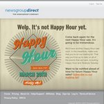 NewsgroupDirect Usenet First Ever Happy Hour Sale - 4 - 6 am Brisbane time 21 March