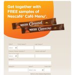 FREE Nescafe Cappuccino and Caramel Sticks (No FB Required)