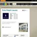 $27 Polos at Ralph Lauren DFO, 70% off Storewide