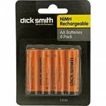 4x AA Rechargeable Batteries 2000mAh $4.98 + Delivery at DSE (Surprise!)
