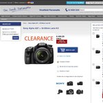 Sony SLT A57 + 18-55mm Lens $499 + $16 Shipping (Clearance)