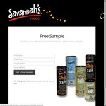 FREE Savannah's Food Chip Salt Sample - NO FB Required