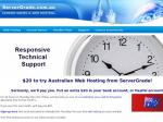 Free Australian Web Hosting and $20 cash from ServerGrade Web Hosting (Thursday 21/5/09)