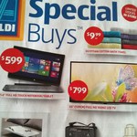 ALDI Special Buys - 11.6" FHD Tablet+Keyboard $599, 55" 100hz LCD TV $799 (Wed 26 March)