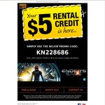 Video Ezy Express $5 Rental Credit - 1 Free Rental (Possibly More)