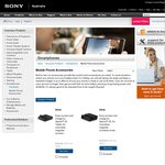 15% off All Sony Mobile Phone Accessories @ Sony Mobile AU eShop
