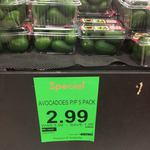 5 Avocados for $2.99 - Save $1.00 (Supabarn, Canberra ACT)
