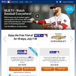 Major League Baseball (MLB.tv) - Free Trial (July 1st - July 10th)