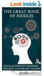 $0 eBook- The Great Book of Riddles: 250 Magnificent Riddles, Puzzles and Brain Teasers