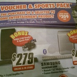 Bonus $100 Puma Voucher Plus Sports Pack on Selected Sound Bars & TVs @ The Good Guys