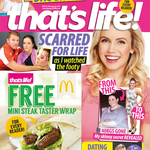 FREE McDonalds Wrap Voucher with Every That's Life! Magazine
