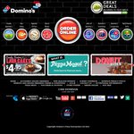 Domino's Mogul Pizza $5.95 (4 Topping) Pick up