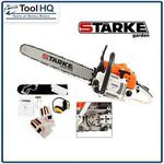 Starke 45cc Chain Saw Pro E-Start 18" Bar Petrol Chainsaw: $94 @ Tool HQ eBay Store