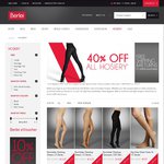 Berlei - 40% off All Hosiery - Ends 18 May (Free Shipping Australia Wide)
