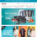 FREE Delivery on Clothing for Whole Family, 40% off Tontine + $10 off $60 Spend @ Target