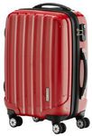 J.burrows 51cm Upright Hard Case Cabin Rolling Suitcases Red or Graphite $35 @ Officeworks