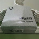 Costcutter Coat Hangers Pk/12 for $0.50 @ Officeworks Collins St Melbourne Only