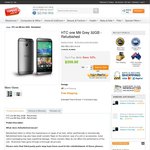 HTC One M8 Grey 32GB - Refurbished for $399 + Free Shipping @ TopBuy