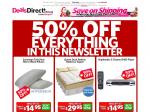 Deals Direct 50% Off Selected Items
