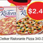 Dr Oetker Ristorante Pizzas $2.49 @ NQR Stores VIC
