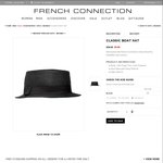 FCUK - Classic Boat Hat - $3.96 Delivered