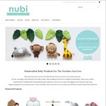 20% off Storewide Handcrafted Baby Products @ Nubi.com.au. Free Shipping Australia Wide