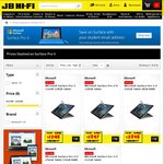 $100 off All Microsoft Surface Pro 4 @ JB Hi-Fi (Starting from $1248 Core M, $1397 i5)