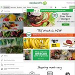 Save $15 + Free Delivery with $120+ Spend on Your First Shop @ Woolworths