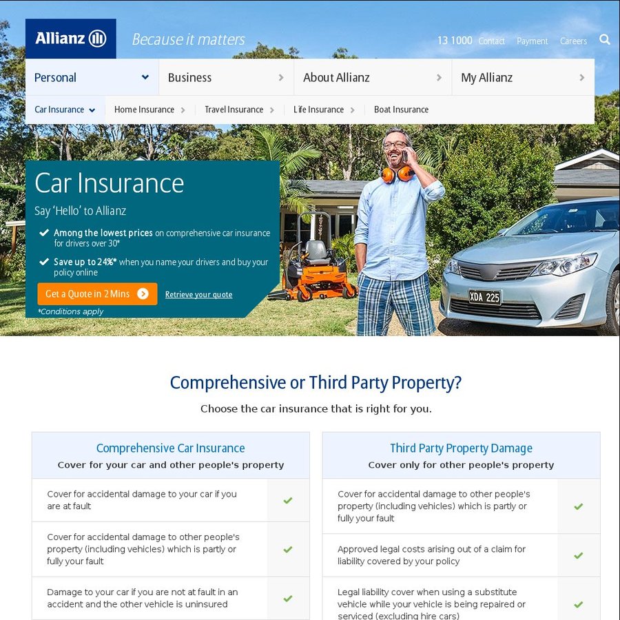 Allianz Car Insurance 12% Discount Code - OzBargain