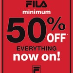 Fila - Minimum 50% off Everything