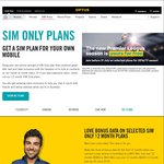 Optus $0 PAYG SIM Only Plan - Not Eligible for Data Pool - Eligible for $20 Broadband Bundle Discount - Ends Sunday 3rd July