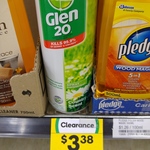 [VIC] Glen 20 Disinfectant 375g (Save $5.07) $3.38 @ Woolworths South Preston