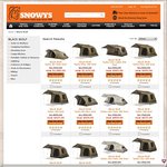 Black Wolf Turbo Tents (13 Models) from $485 + Free Delivery @ Snowys (RRP from $949.99)