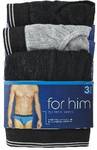 Woolworths For Him Fly Front Briefs - 3 Pk - $2 (Save $8) @ Woolworths