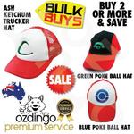 50% of Ash Ketchum Pokemon GO Hats - from $12.48 + Free Shipping @ Oz Dingo