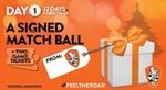 Win 1 of 12 Daily Prizes from Brisbane Roar's 12 Days of Christmas Giveaway [QLD]