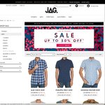 JAG - 30% off Sitewide (Including Sale Items 50% + 30% Extra)