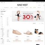 NineWest - Extra 30% off Sale Items In-store and Online Price from $34.96