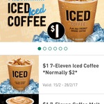 $1 7-Eleven Iced Coffee & $1 Coffee Melt - Save $1 @ 7-Eleven [App Req]
