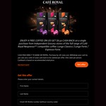 $6.50 Cash Back on The Purchase of Cafe Royal Coffee Capsules (Nespresso Compatible)