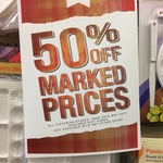 50% off Marked Prices Storewide at Riot Art&Craft Victoria Stores Only