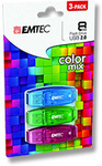 3-Pack of 8GB EMTEC USBs @ EB Games for $4 Pick-up